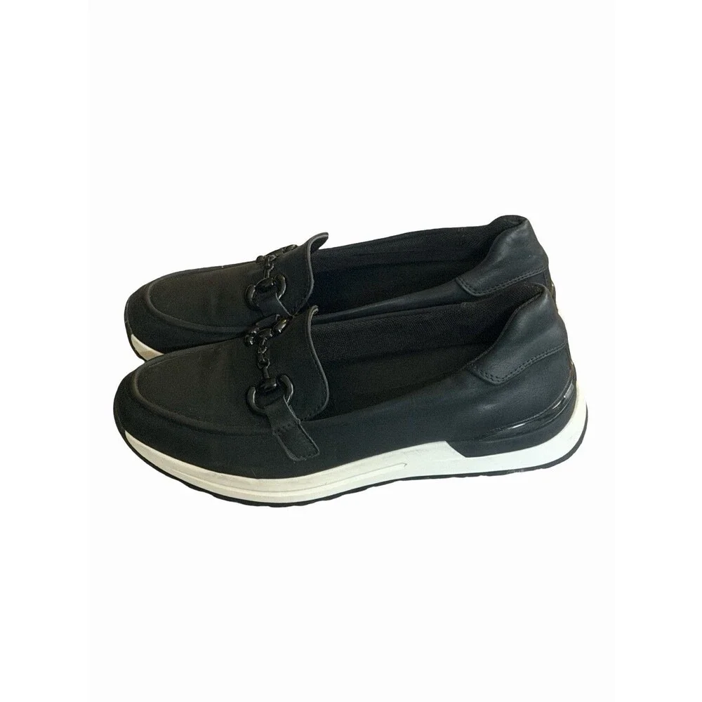 Patrizia By Spring Step Annalise Women’s Black Slip On Loafers Eu 40